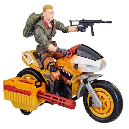 GI Joe Classified Series Action Figure & Vehicle - Duke & Ram Cycle