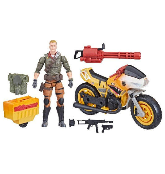 GI Joe Classified Series Action Figure & Vehicle - Duke & Ram Cycle