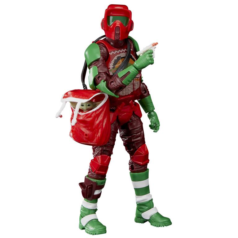 Star Wars The Black Series 6 Inch Action Figure - Scout Trooper (Holiday Edition)