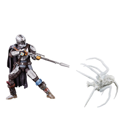 Star Wars Black Series 6 Inch Deluxe Action Figure Set - Mandalorian & Grogu (Maldo Kreis - Spider)