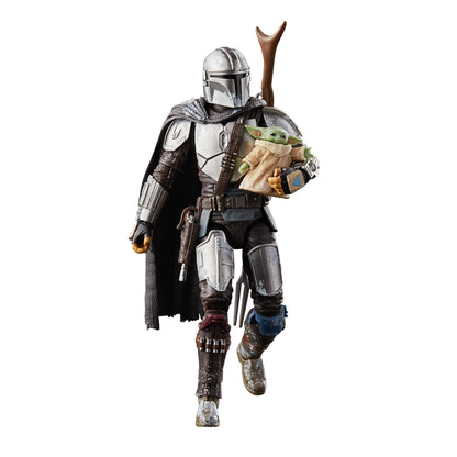 Star Wars Black Series 6 Inch Deluxe Action Figure Set - Mandalorian & Grogu (Maldo Kreis - Spider)