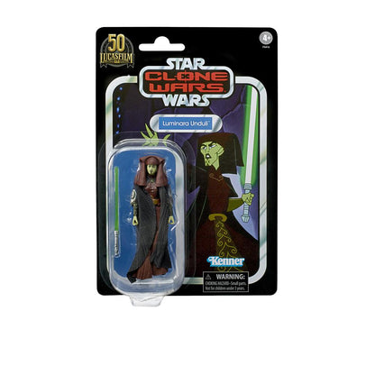 STAR WARS VINTAGE CLONE WARS ACTION FIGURE WAVE 36 - Luminara Unduli