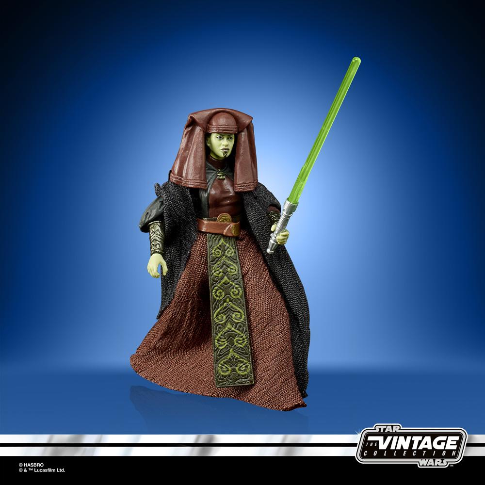 STAR WARS VINTAGE CLONE WARS ACTION FIGURE WAVE 36 - Luminara Unduli