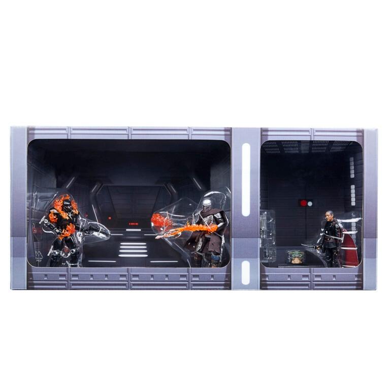Star Wars The Vintage Collection 3.75 Inch Convention Exclusive Action Figure - The Mandalorian Rescue Set