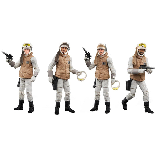 Star Wars The Vintage Collection 3.75 Inch Action Figure - Rebel Soldier Echo Base Hoth Gear Trooper Multipack