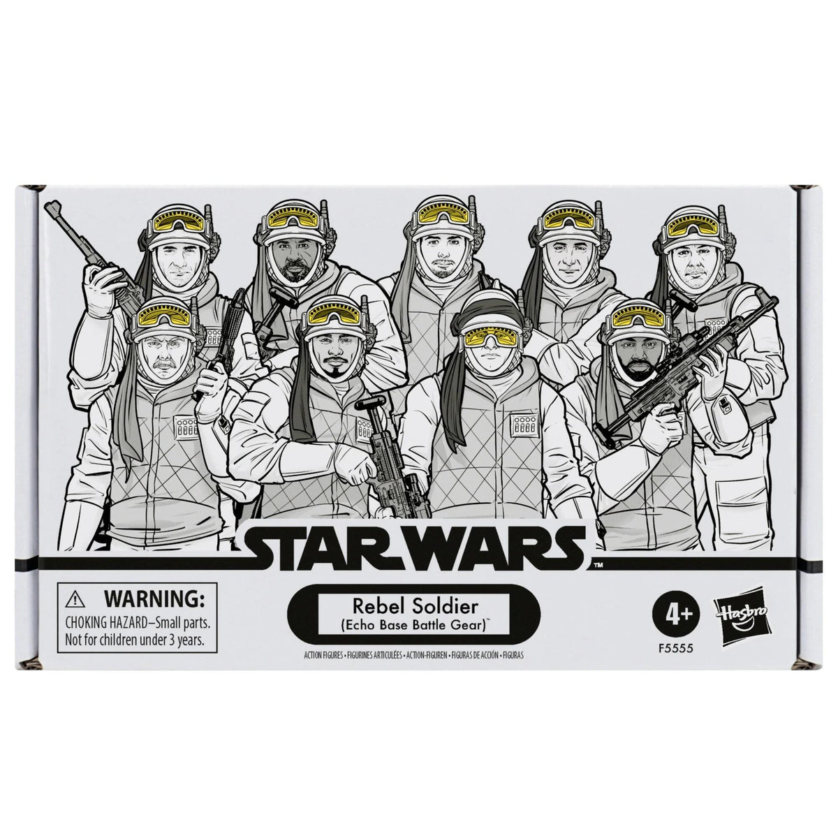 Star Wars The Vintage Collection 3.75 Inch Action Figure - Rebel Soldier Echo Base Hoth Gear Trooper Multipack