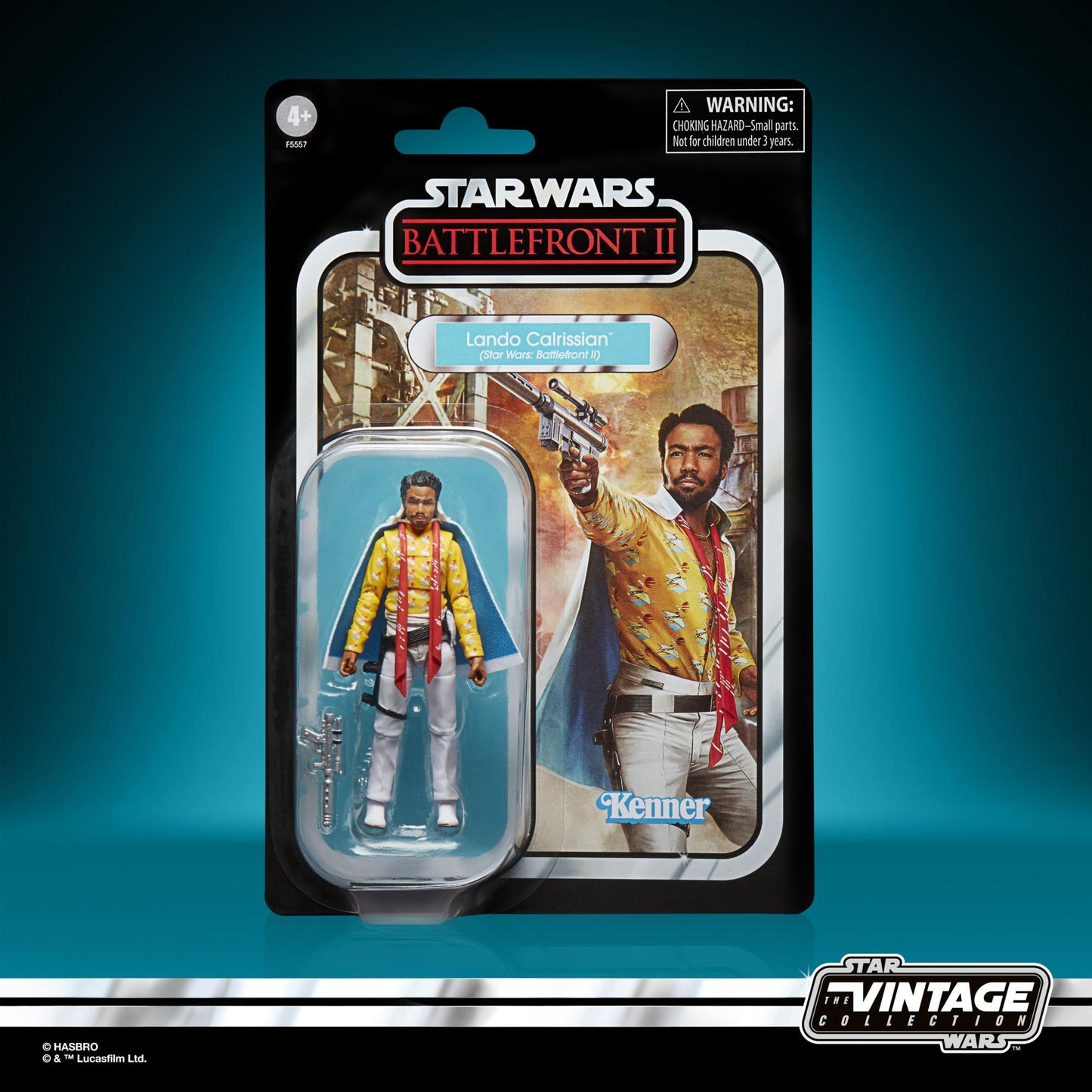 Star Wars The Vintage Collection Gaming Greats Exclusive Action Figure - Lando Calrissian (Battlefront II)  (Possibly Non-Mint)