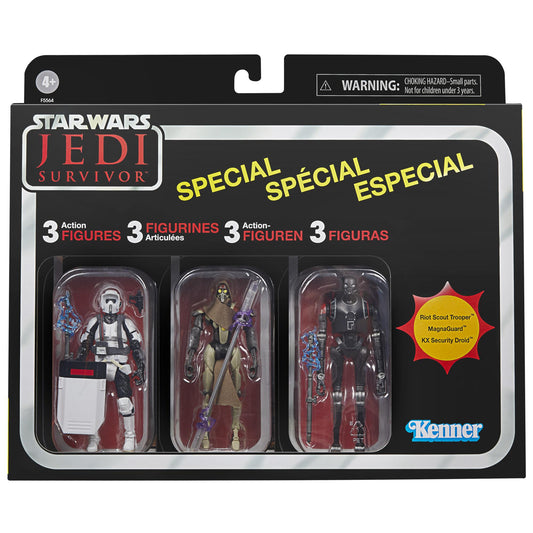 Star Wars The Vintage Collection 3.75 Inch Gaming Greats Action Figure - Jedi Survivor Multipack