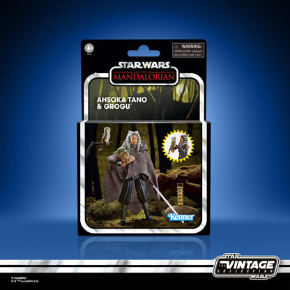 Star Wars The Vintage Collection Action Figure Set - Ahsoka Tano & Grogu