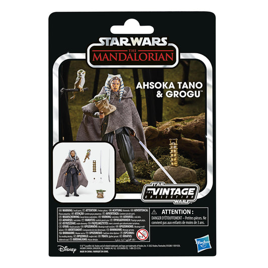 Star Wars The Vintage Collection Action Figure Set - Ahsoka Tano & Grogu