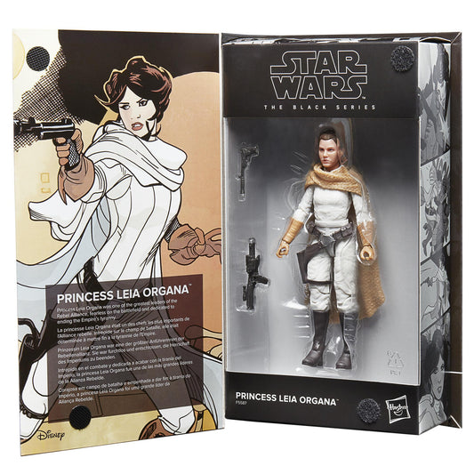 Star Wars Black Series 6 Inch Action Figure Comic Series Wave 2 - Princess Leia Organa