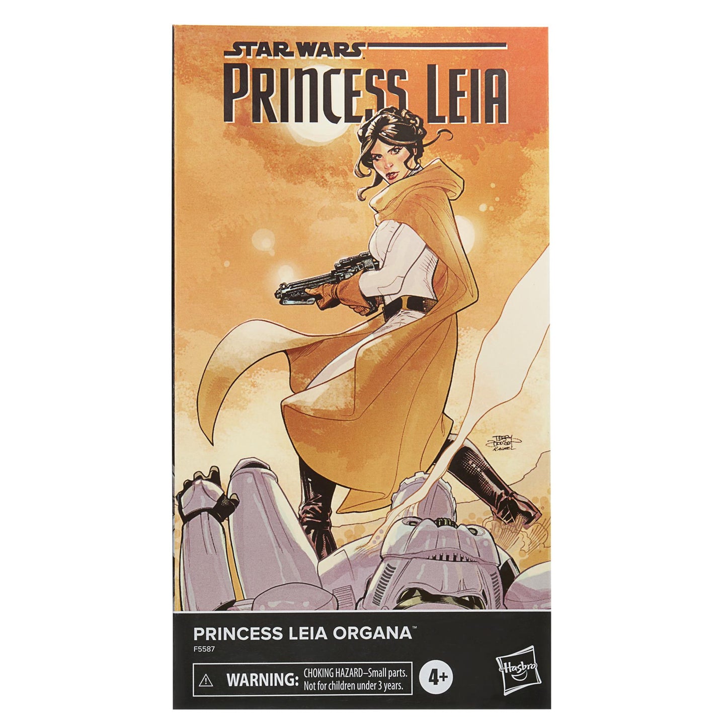 Star Wars Black Series 6 Inch Action Figure Comic Series Wave 2 - Princess Leia Organa