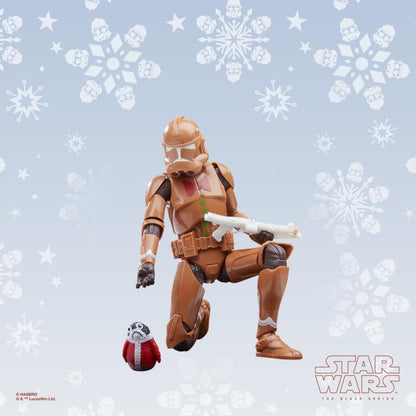 Star Wars The Black Series 6 Inch Action Figure - Clone Trooper (Holiday Edition)