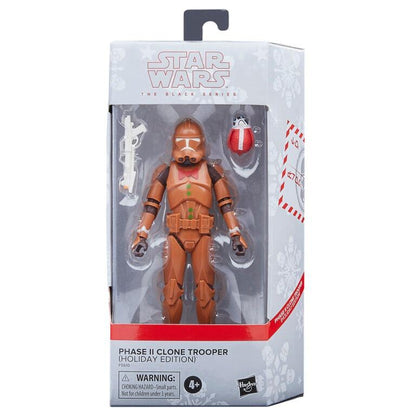 Star Wars The Black Series 6 Inch Action Figure - Clone Trooper (Holiday Edition)