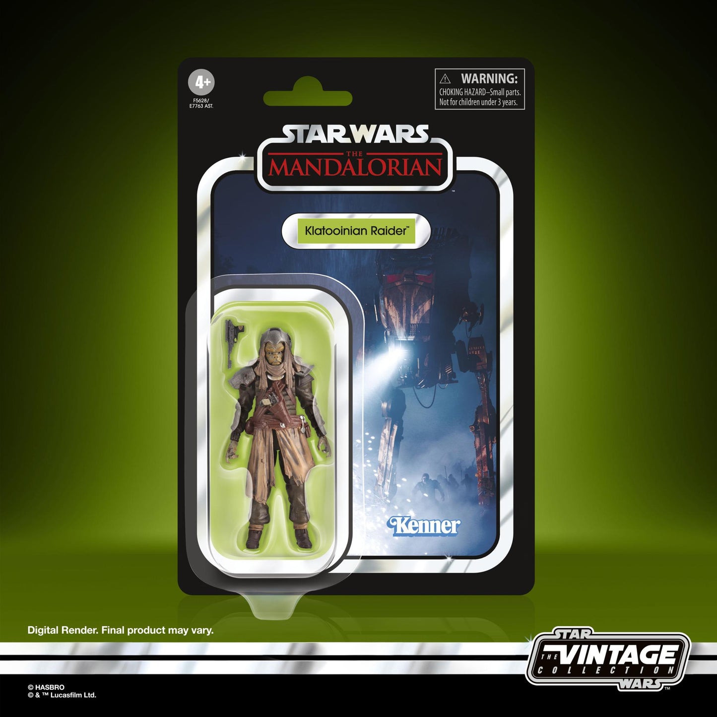 Star Wars The Vintage Collection 3.75 Inch Action Figure Wave 43 - Klatooinian Raider