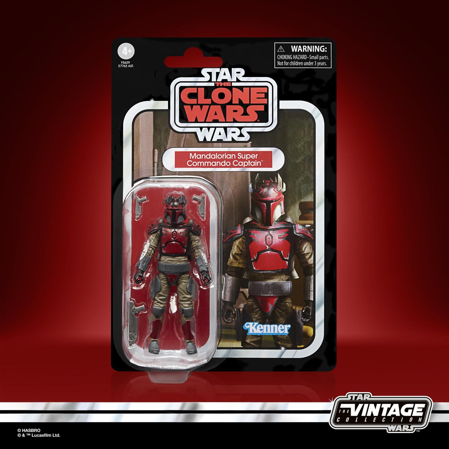 Star Wars The Vintage Collection 3.75 Inch Action Figure Wave 41 - Mandalorian Super Commando Captain (Possibly non-mint)