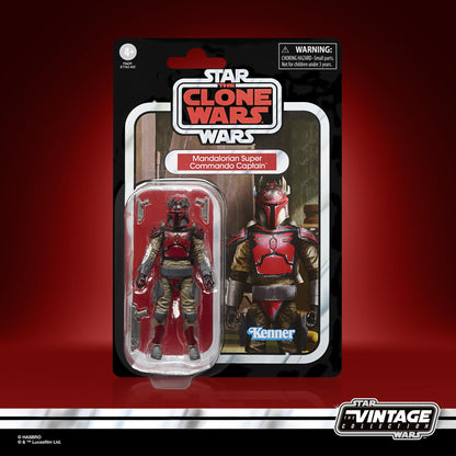 Star Wars The Vintage Collection 3.75 Inch Action Figure Wave 41 - Mandalorian Super Commando Captain (Possibly non-mint)