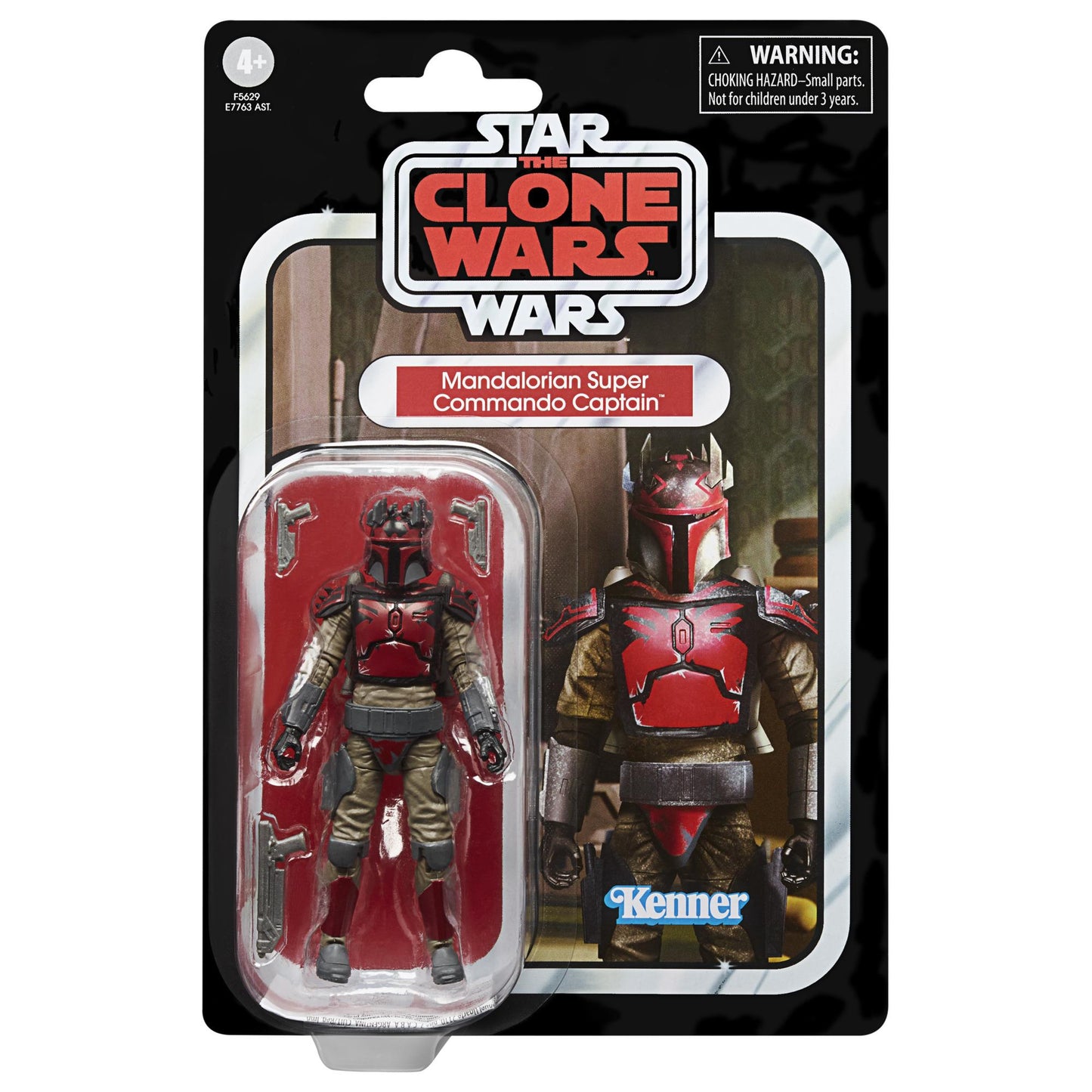 Star Wars The Vintage Collection 3.75 Inch Action Figure Wave 41 - Mandalorian Super Commando Captain (Possibly non-mint)