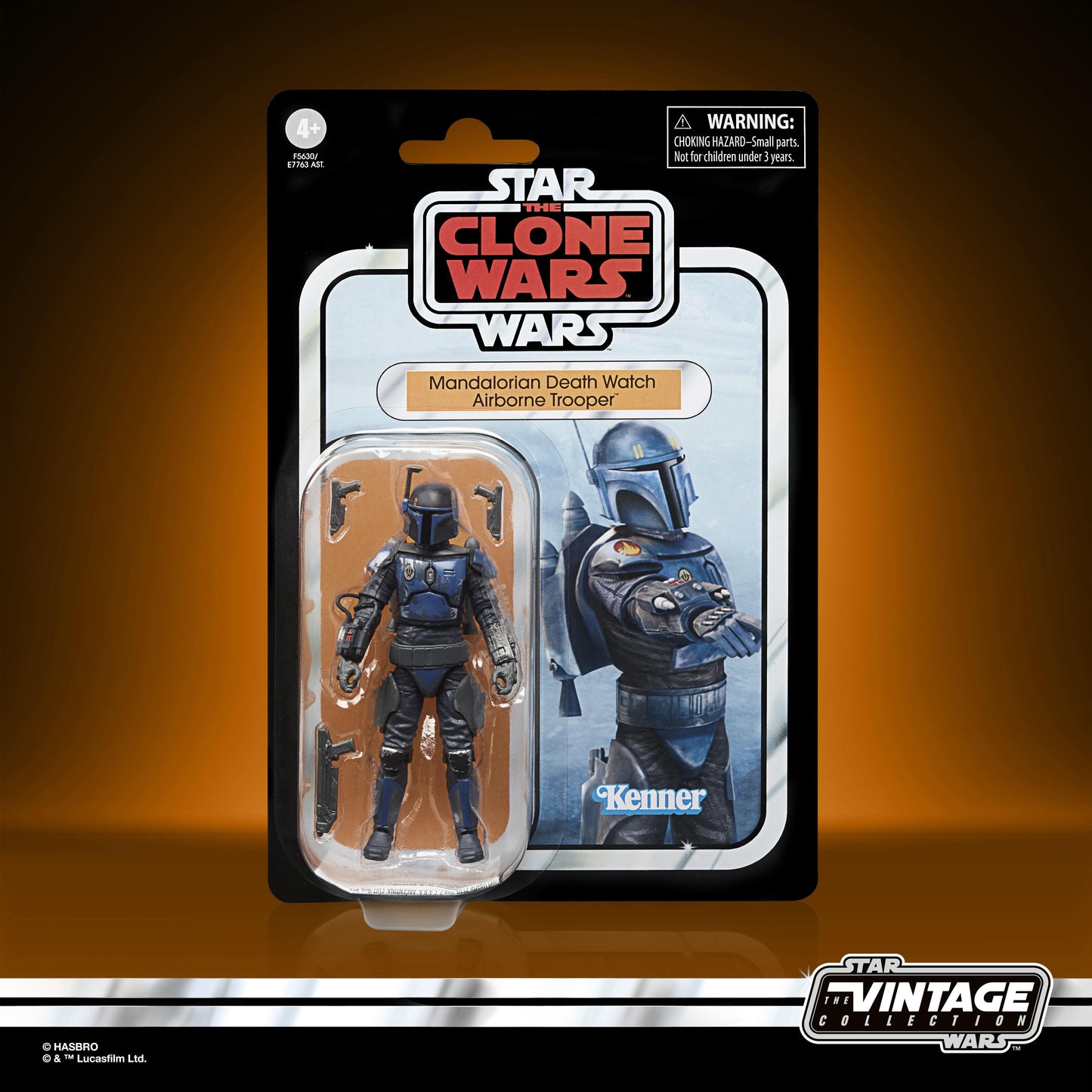 Star Wars The Vintage Collection 3.75 Inch Action Figure Wave 41 - Mandalorian Death Watch Airborne Trooper (possibly non-mint)