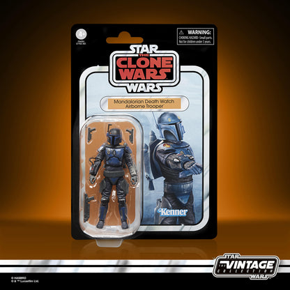 Star Wars The Vintage Collection 3.75 Inch Action Figure Wave 41 - Mandalorian Death Watch Airborne Trooper (possibly non-mint)