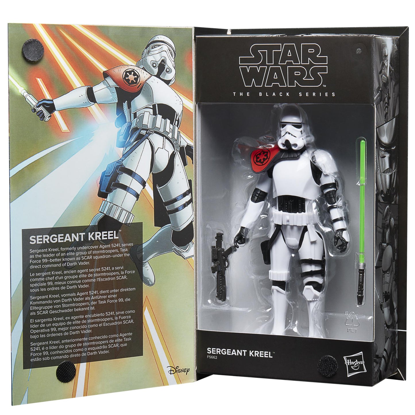 Star Wars Black Series 6 Inch Action Figure Comic Series Wave 2 - Sergeant Kreel