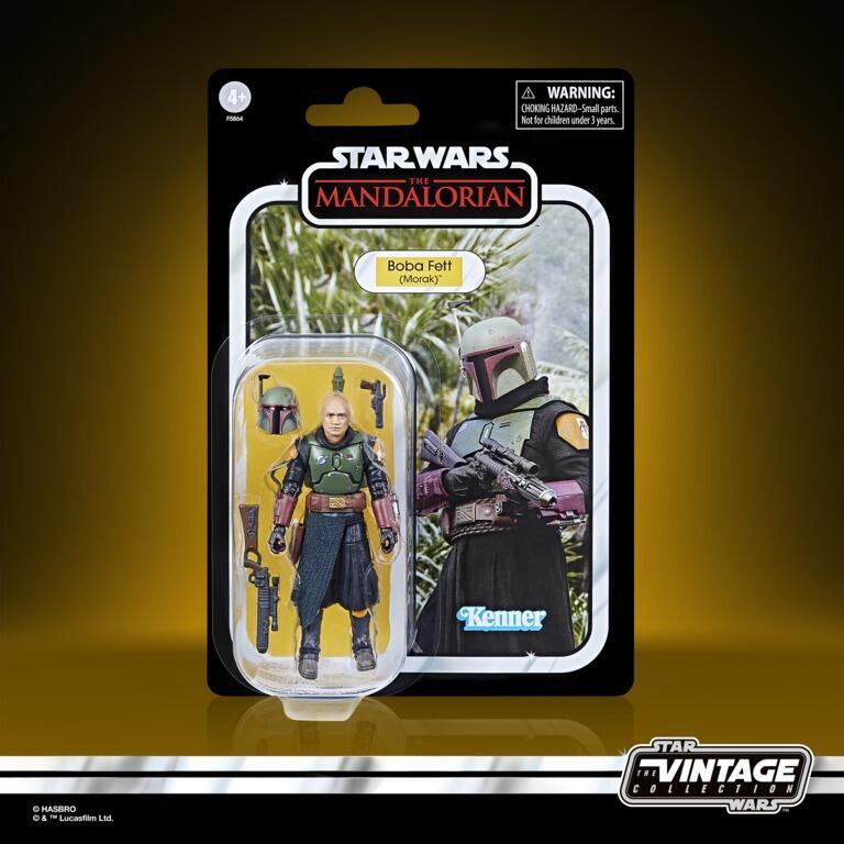 Star Wars The Vintage Collection 3.75 Inch Exclusive Mandalorian Action Figure - Boba Fett (Morak)