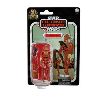 STAR WARS VINTAGE CLONE WARS ACTION FIGURE WAVE 36 - Battle Droid