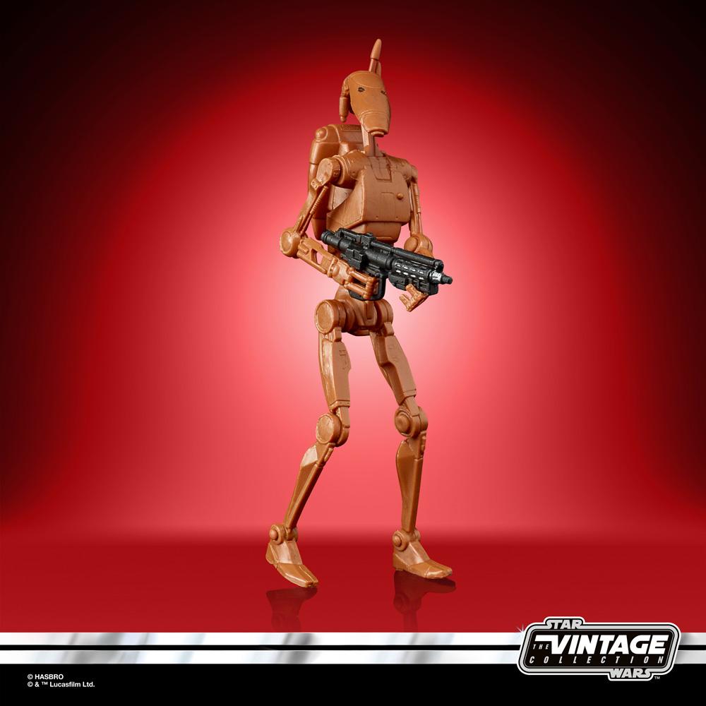 STAR WARS VINTAGE CLONE WARS ACTION FIGURE WAVE 36 - Battle Droid