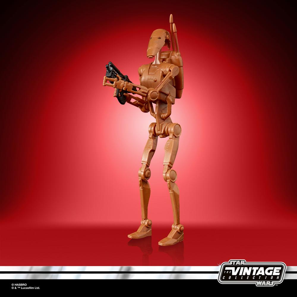 STAR WARS VINTAGE CLONE WARS ACTION FIGURE WAVE 36 - Battle Droid