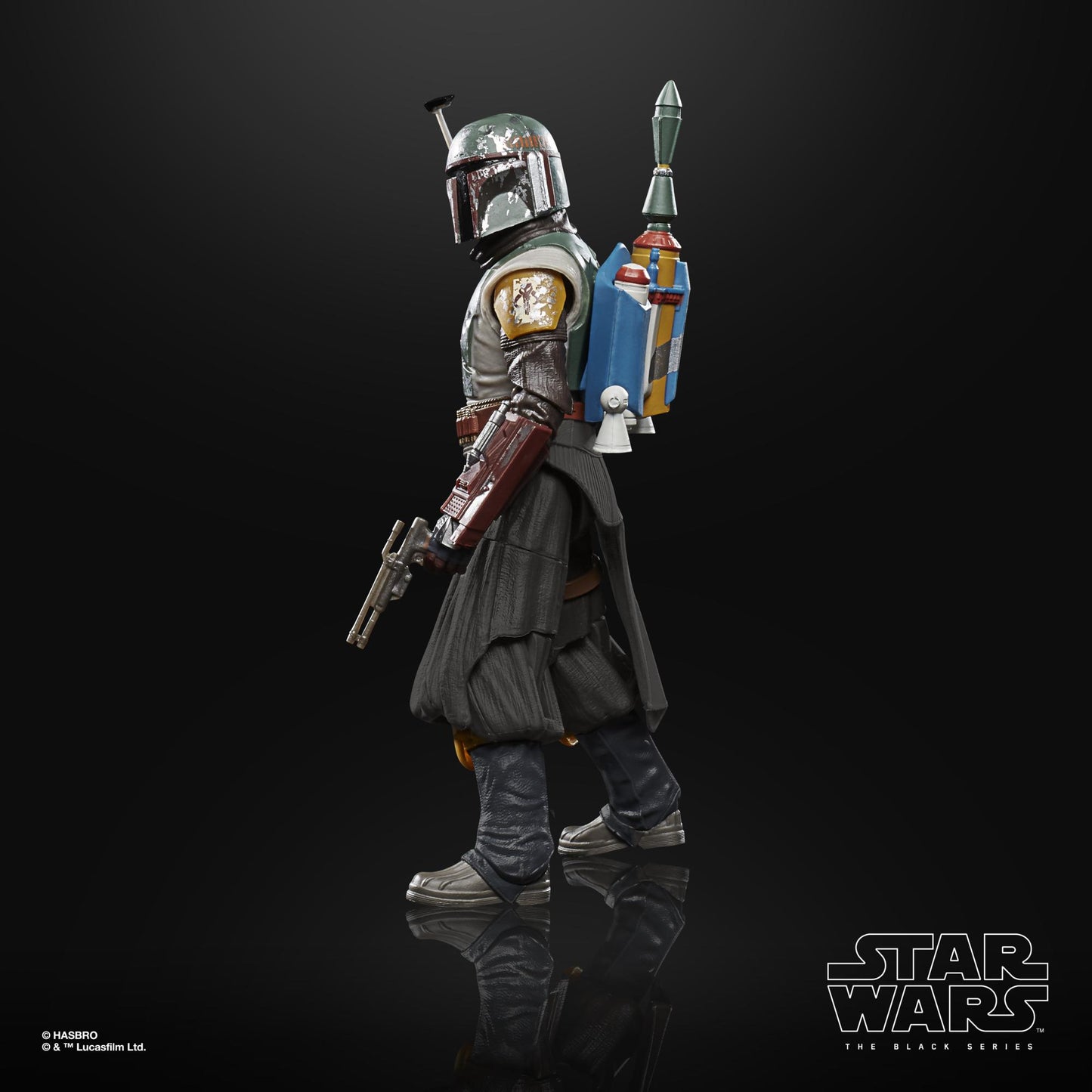 Star Wars The Black Series 6 Inch Deluxe Action Figure - Boba Fett (Tython) Jedi Ruins