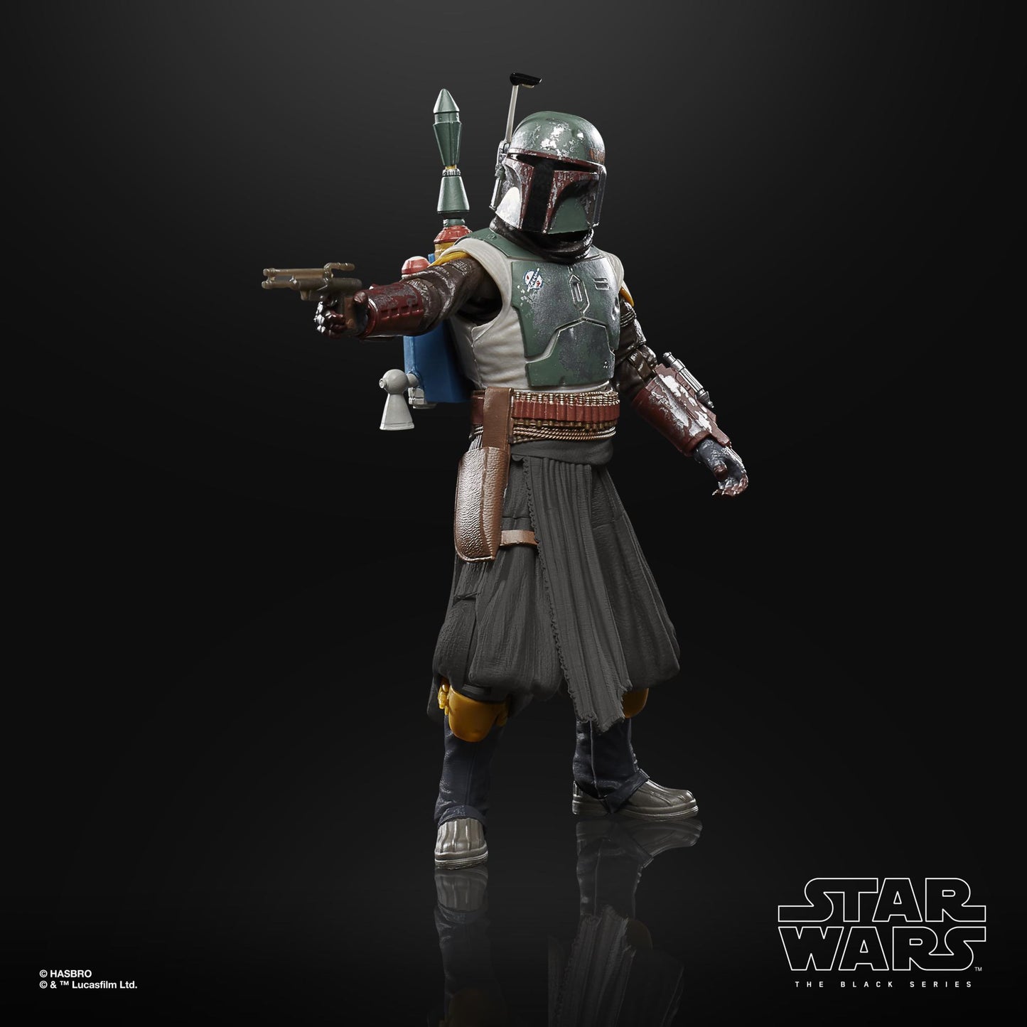 Star Wars The Black Series 6 Inch Deluxe Action Figure - Boba Fett (Tython) Jedi Ruins