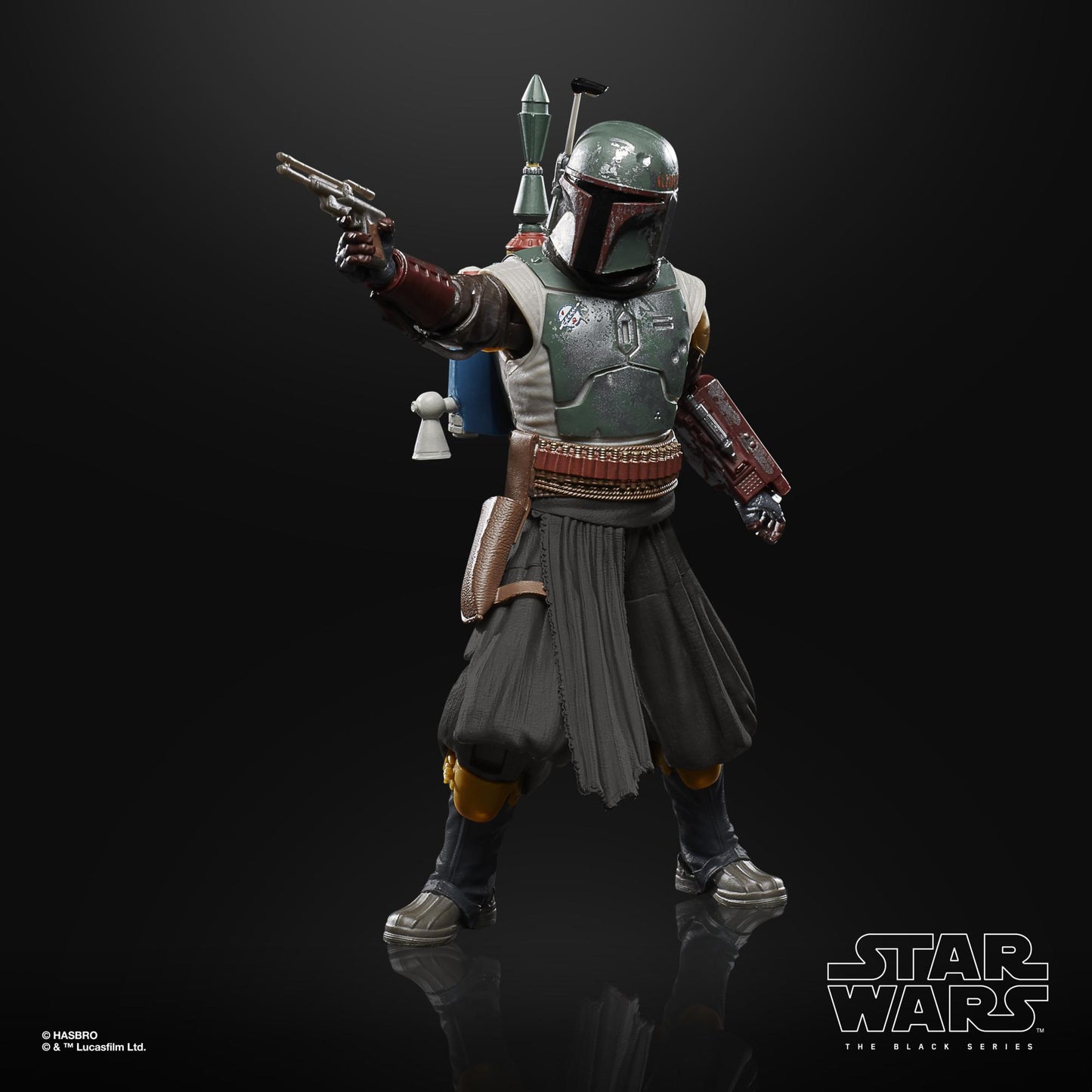 Star Wars The Black Series 6 Inch Deluxe Action Figure - Boba Fett (Tython) Jedi Ruins