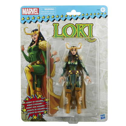 MARVEL LEGENDS RETRO ACTION FIGURE - Loki - Agent of Asgard