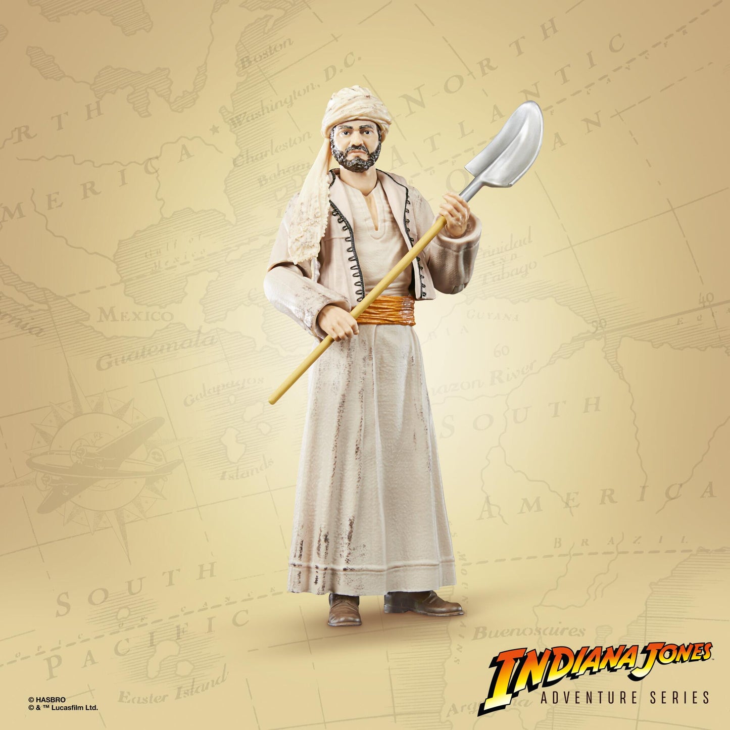 Indiana Jones 6 Inch Action Figure Wave 1 - Sallah (Dig Disguise)