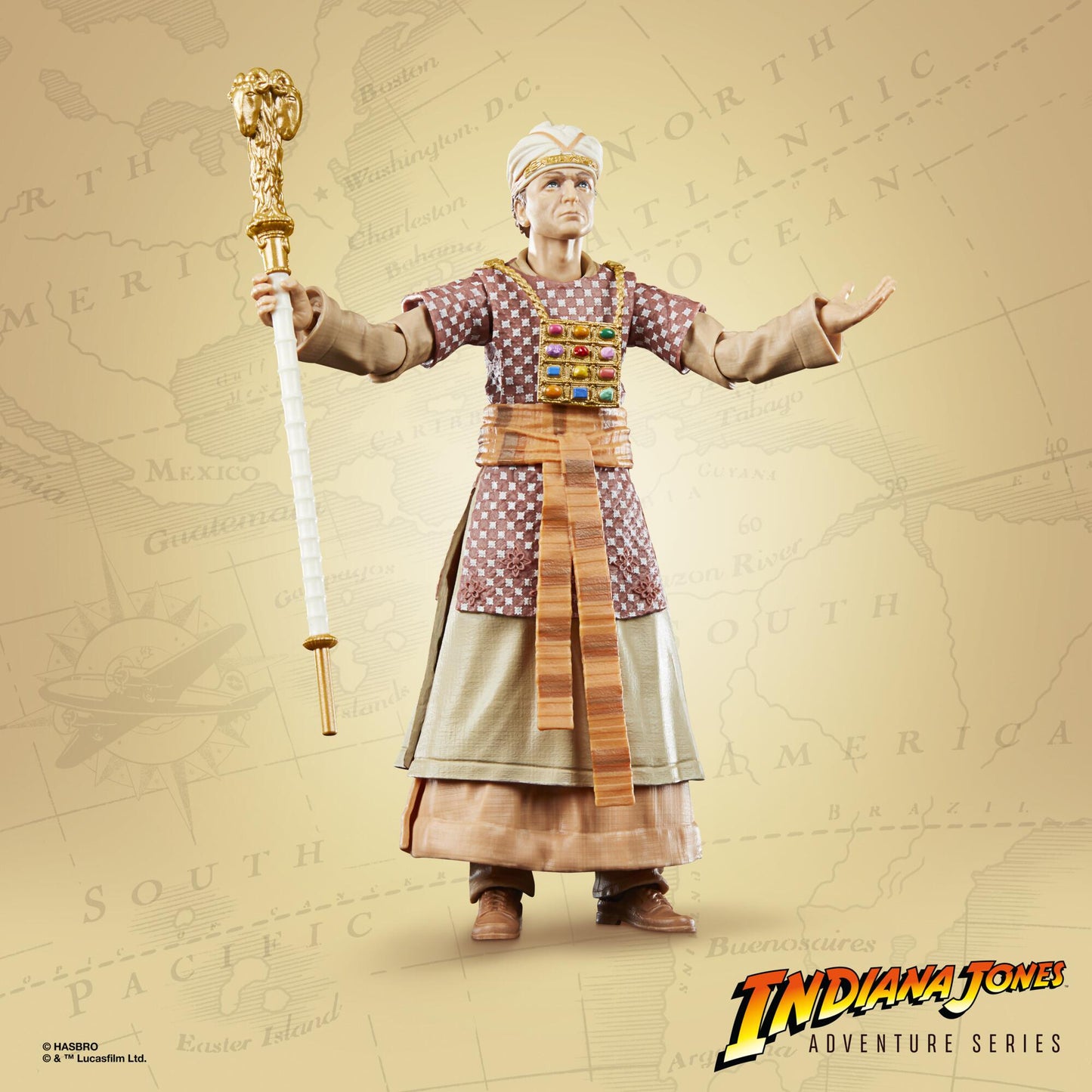 Indiana Jones 6 Inch Action Figure Wave 1 - René Belloq (Ceremonial)