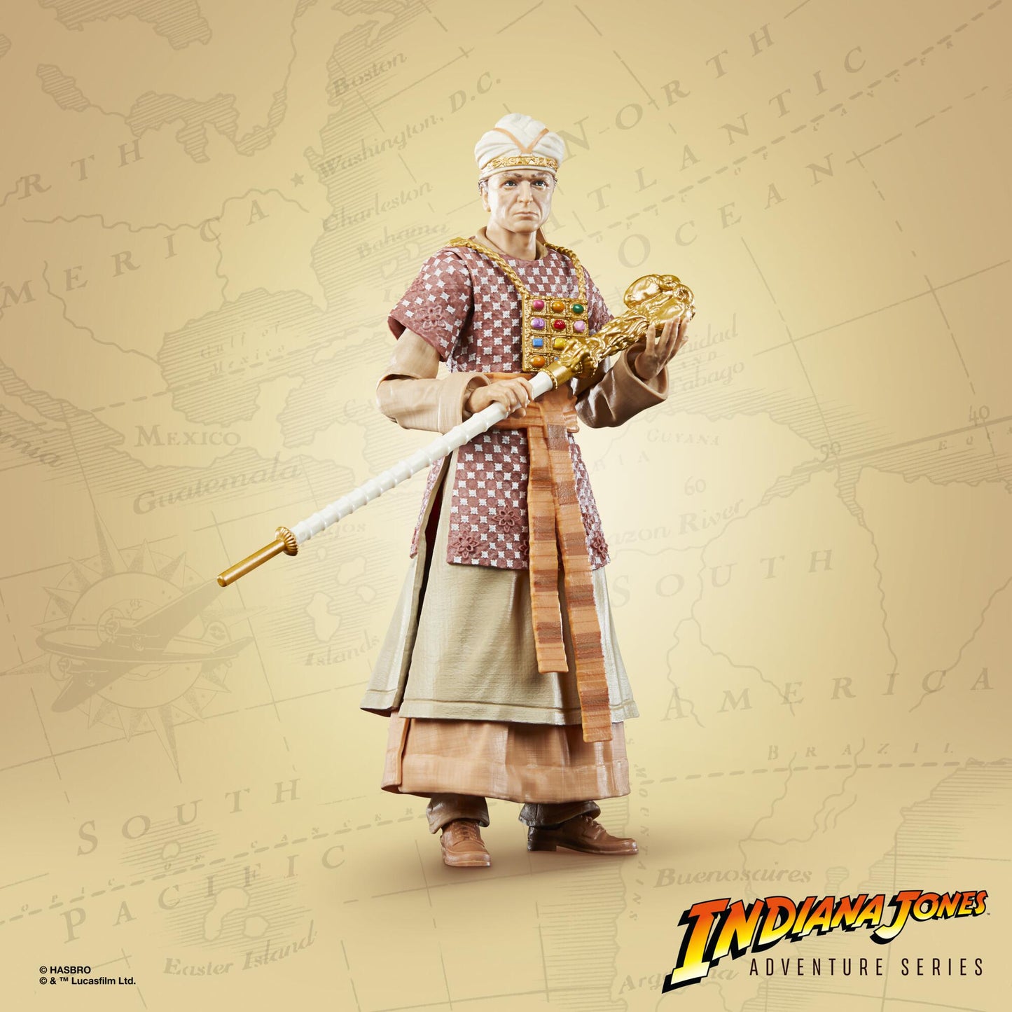 Indiana Jones 6 Inch Action Figure Wave 1 - René Belloq (Ceremonial)