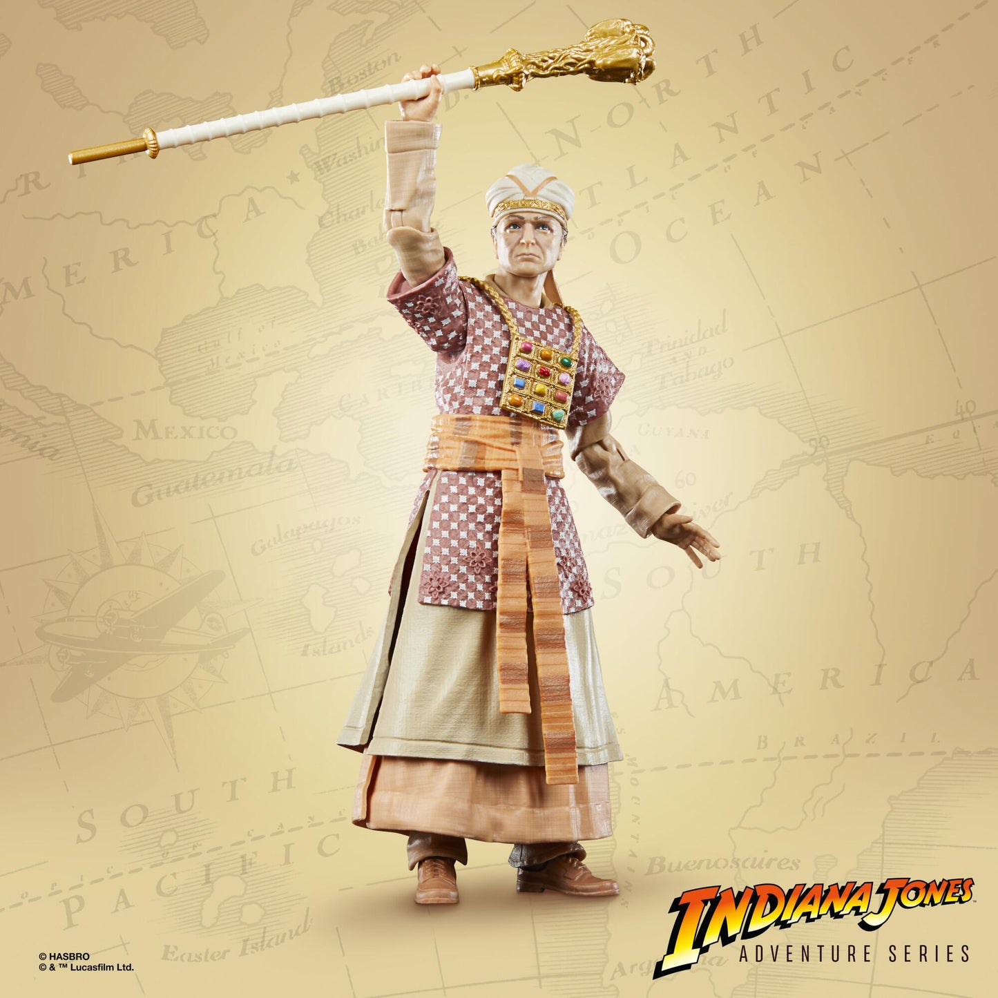 Indiana Jones 6 Inch Action Figure Wave 1 - René Belloq (Ceremonial)
