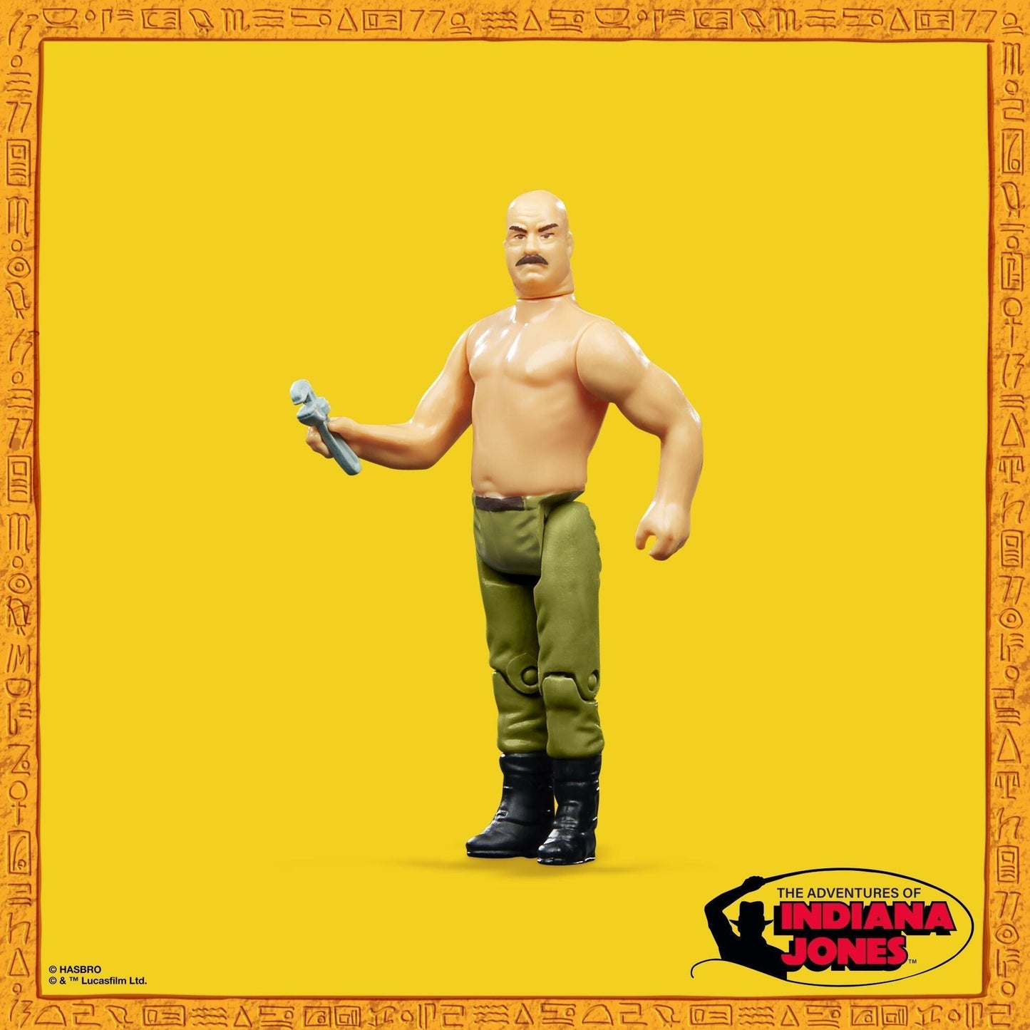 Indiana Jones Retro Action Figure - German Mechanic (Raiders of the Lost Ark) (Possibly Non-Mint)