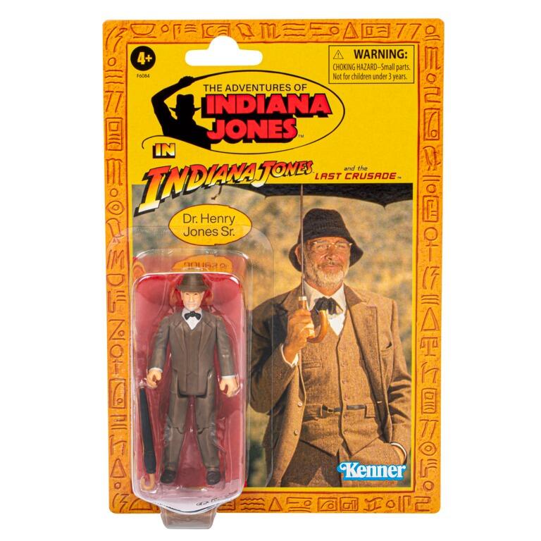 Indiana Jones Retro Action Figure - Dr. Henry Jones Sr.  (The Last Crusade) (Possibly Non-Mint)