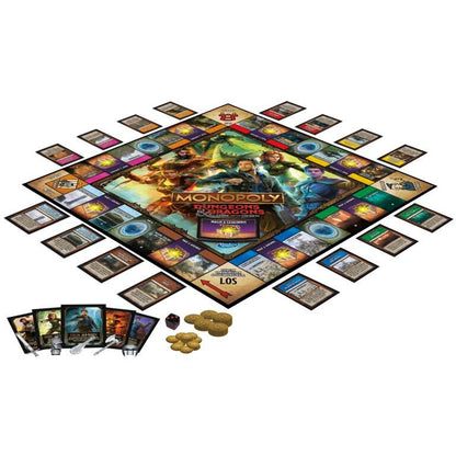 Monopoly Board Game - Dungeons & Dragons: Honor Among Thieves