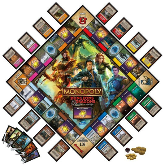 Monopoly Board Game - Dungeons & Dragons: Honor Among Thieves