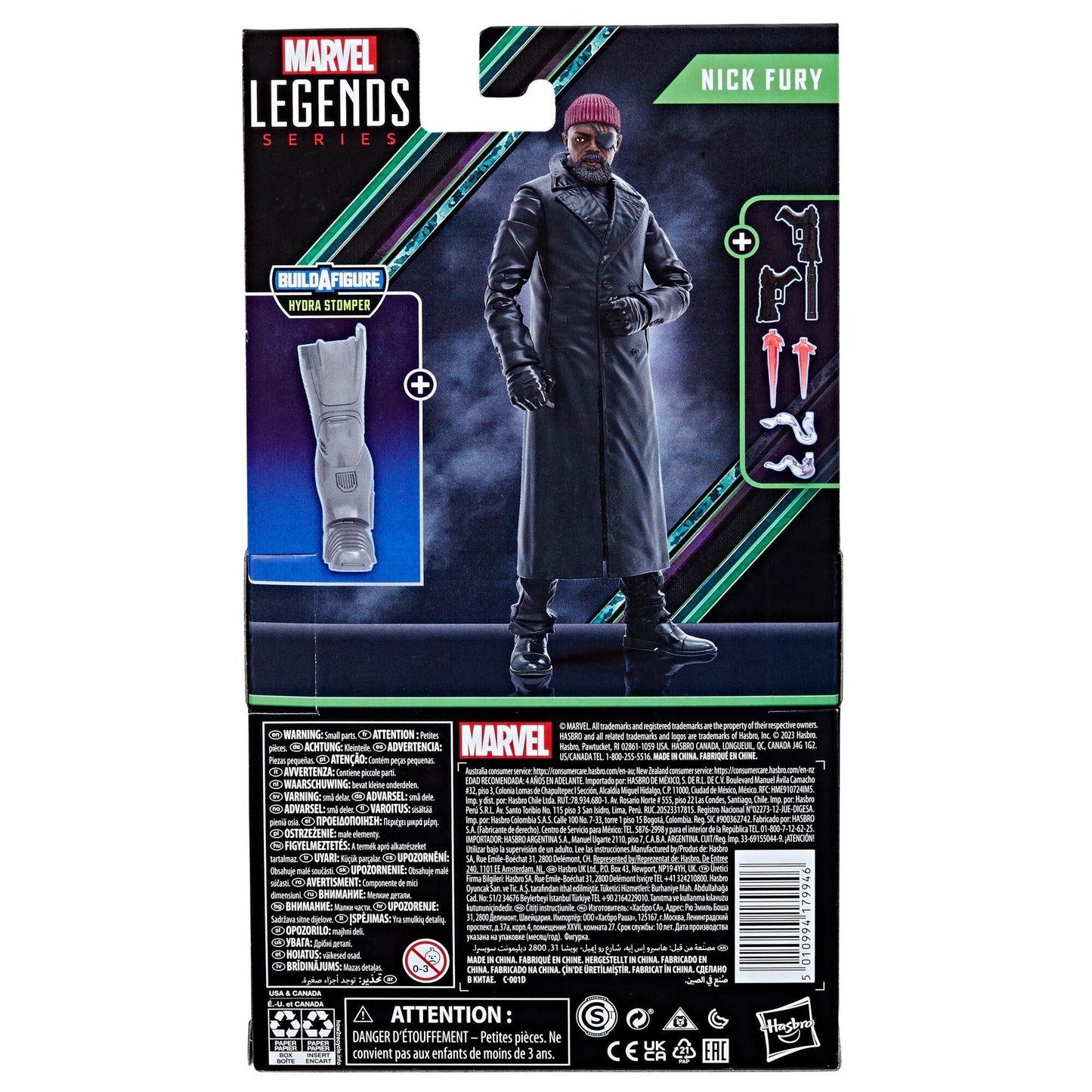 Marvel Legends 6inch Action Figure Disney Plus Wave 5 (BAF Hydra Stomper) - Nick Fury