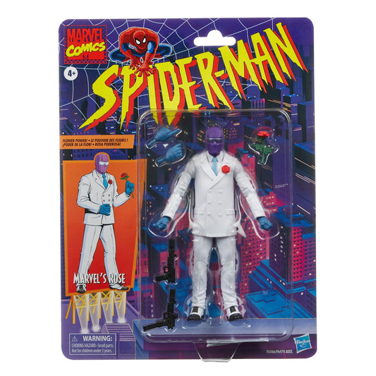 Marvel Legends 6 Inch Spider-Man Retro Action Figure Wave 3 - Marvel's Rose