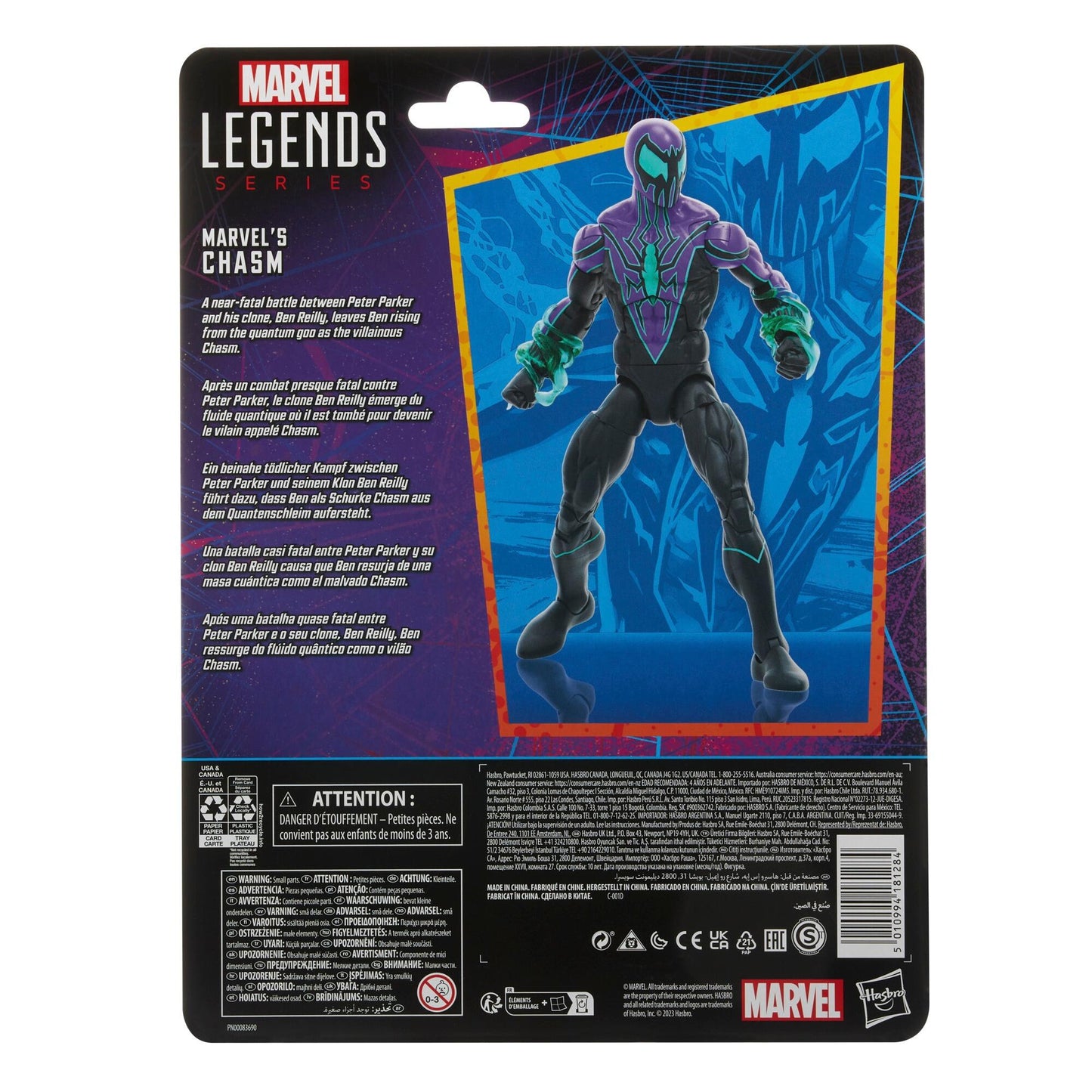 Marvel Legends 6 Inch Spider-Man Retro Action Figure Wave 3 - Marvel's Chasm