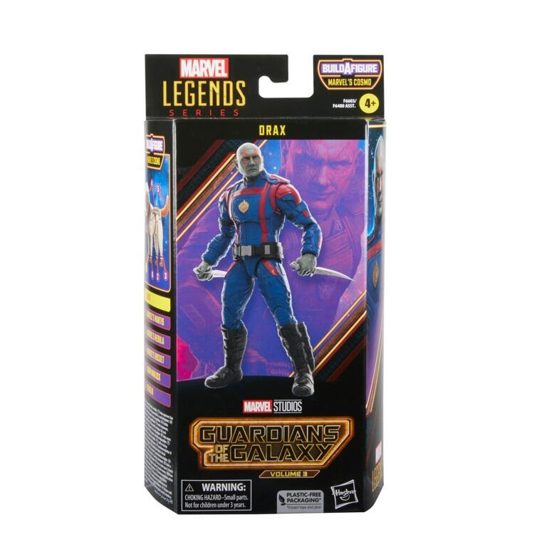Marvel Legends Guardians of the Galaxy 3 Cosmo BAF Action Figure - Drax