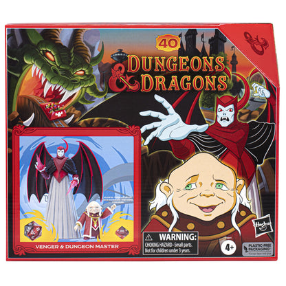 Dungeons & Dragons Cartoon Classics 6-Inch-Scale Action Figure - Dungeon Master & Venger 2-Pack