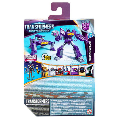 Transformers Earth Spark Deluxe Action Figure - Shockwave (BAF Dr. Meridian "Mandroid")