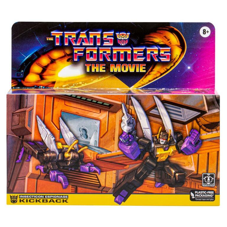 Transformers Retro Transformers: The Movie Action Figure - Insecticon Espionage Kickback