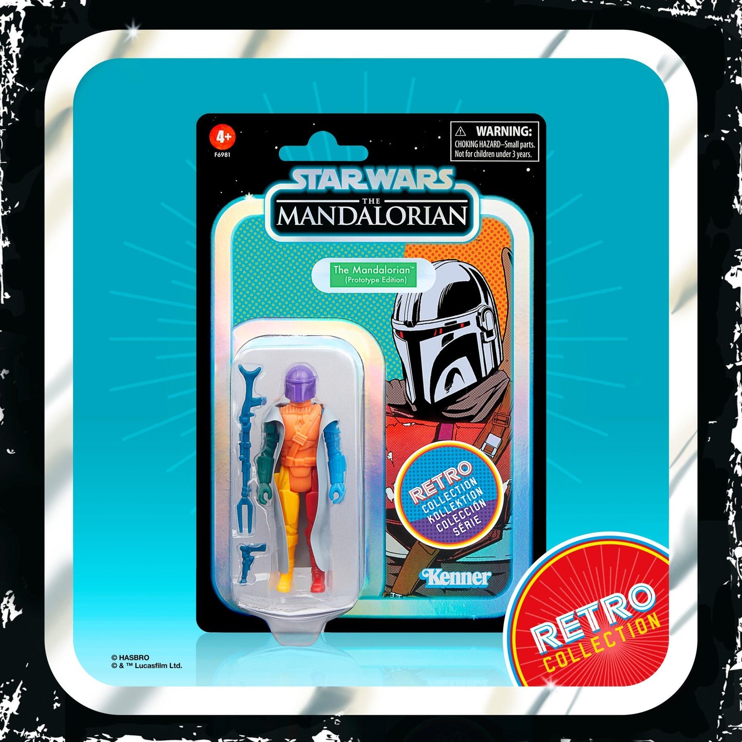 Star Wars Retro Action Figure - Prototype Mandalorian