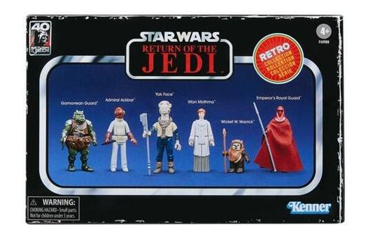 Star Wars Retro Action Figure (ROTJ Wave) - Boxed Set of 6